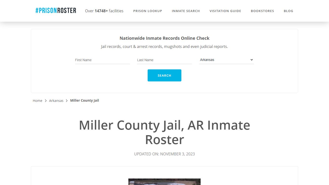 Miller County Jail, AR Inmate Roster - Prisonroster